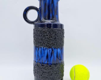 Rare Vintage West German Fat Lava Vase Scheurich No. 401-20 Mid