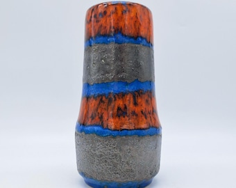 Scheurich 社製の西ドイツのビンテージ Fat Lava 花瓶。フォーム番号