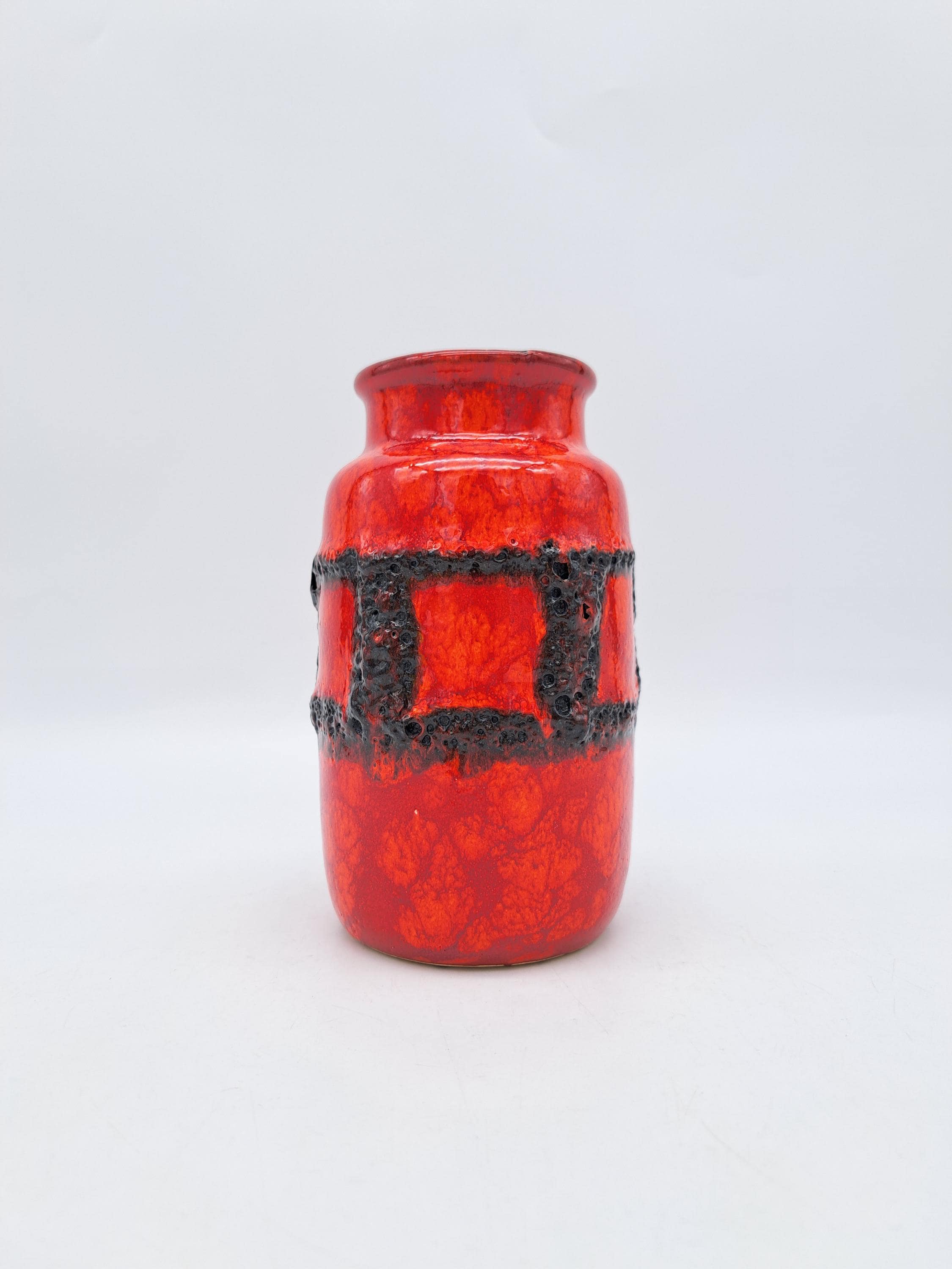 Scheurich Keramik フラワーベース　Fat Lava Vintage SCHEURICH KERAMIK Fat Lava Vase 231 15 West German