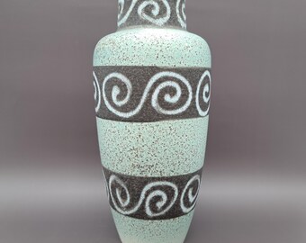 Vintage 1970s Vase Scheurich 529-18 Mid-century Pottery WGP Design