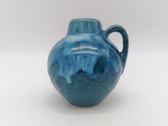 Vintage West German Mini Vase 410-7 Fat Lava Mid Century Vintage West German Mini Vase 410-7 Fat Lava Mid Century