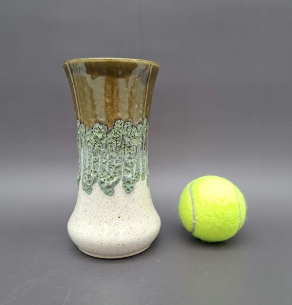 Vintage West German Fat Lava Vase BAY 70-17 Ceramic Mid