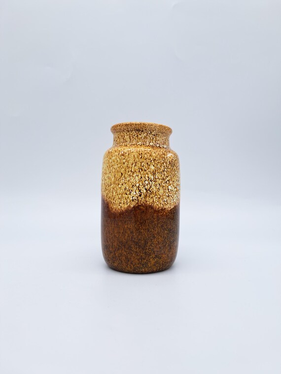 Vintage West German Fat Lava Vase Scheurich 231-15 Mid-century