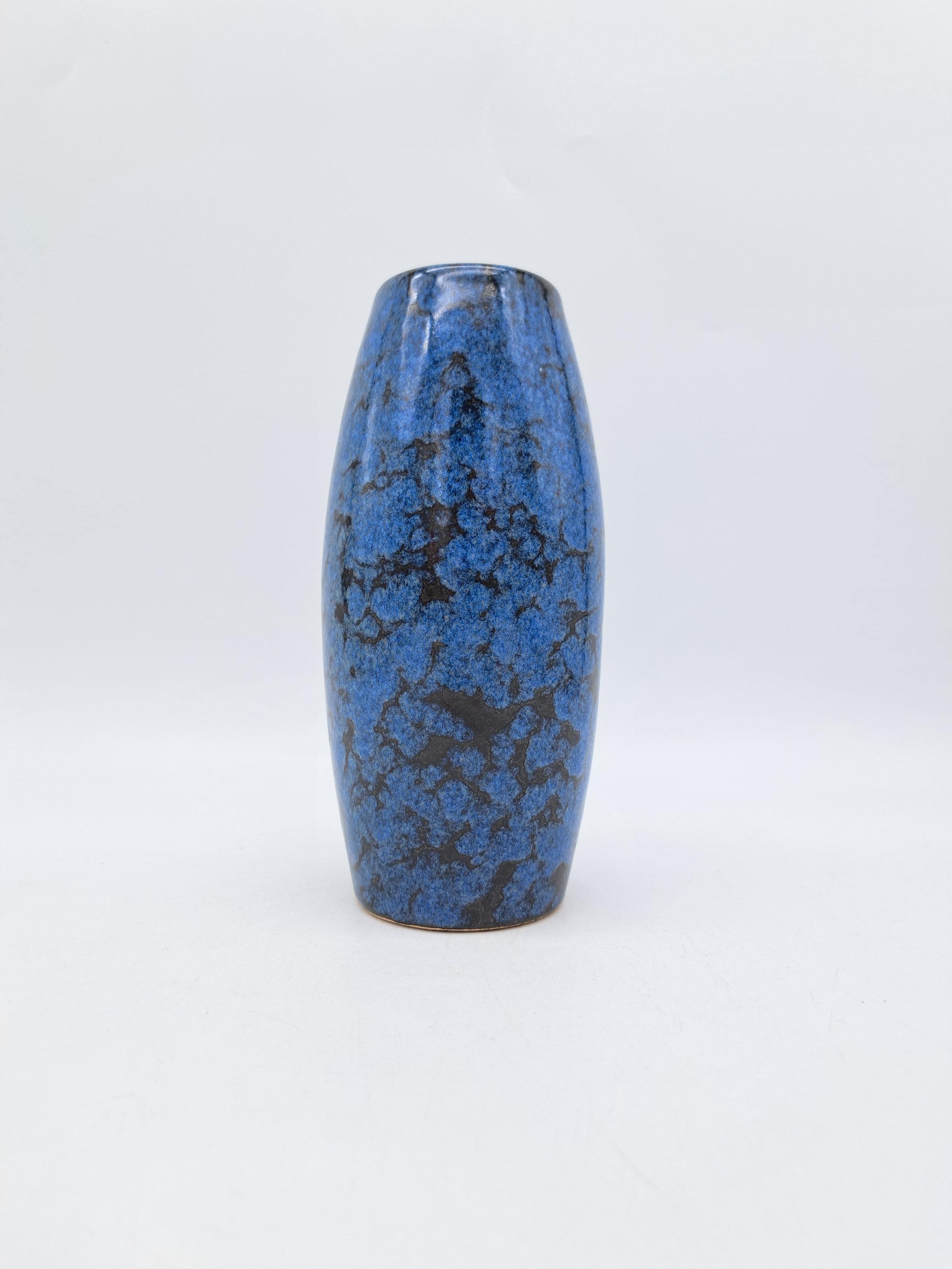 70s Design Vase Scheurich 522-18 Fat Lava Mid Century Ceramics