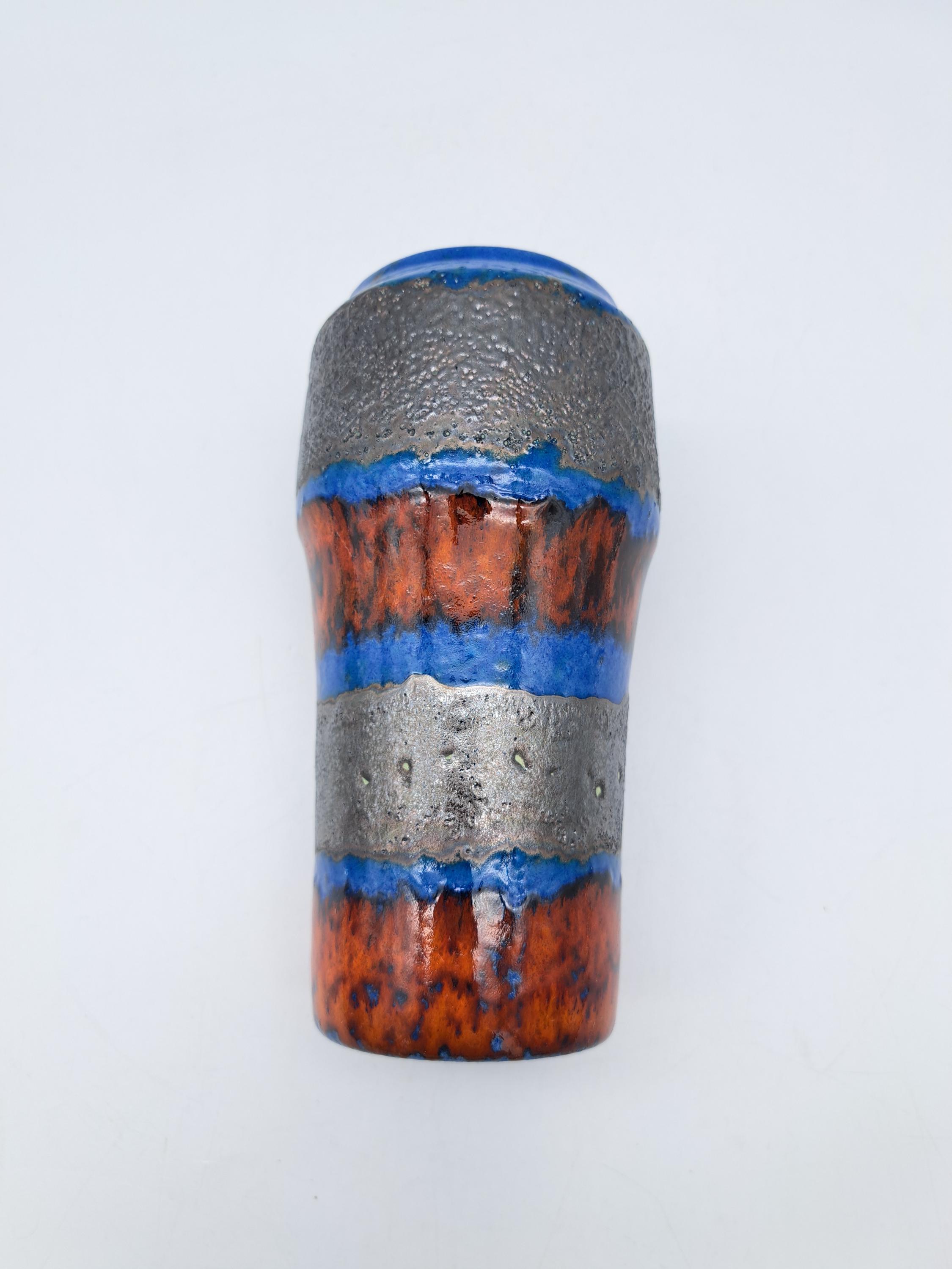 ヴィンテージ 西ドイツ製 Scheurich 花瓶 529-18 ファットラバ ミッド