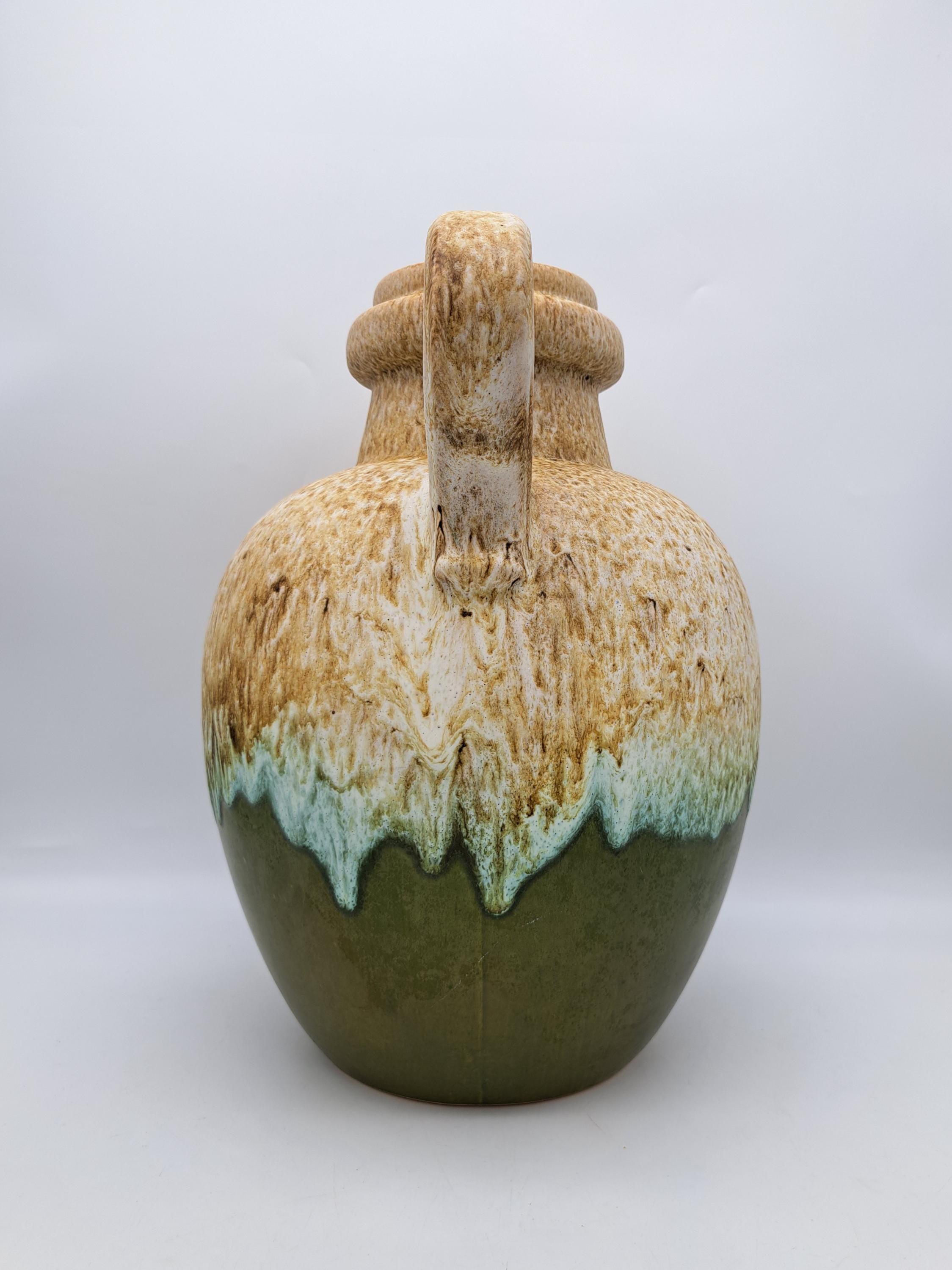 Vintage West German XL Scheurich Floor Vase 486-38 West