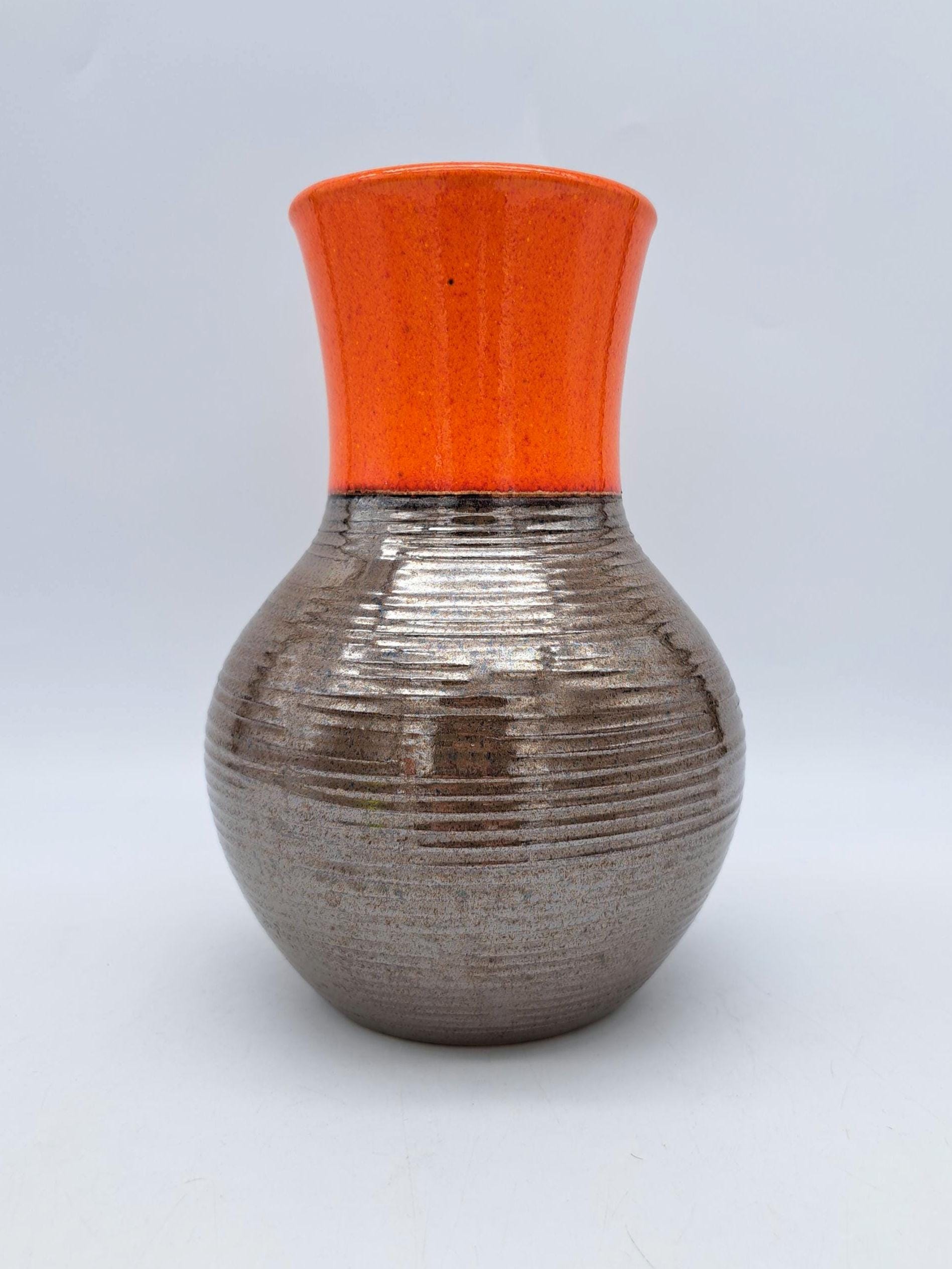 【ドイツ Dümler & Breidenの花瓶】ミッドセンチュリー 274 Vintage Dümler Breiden Vase 121/21 Mid Century Pottery 1970s