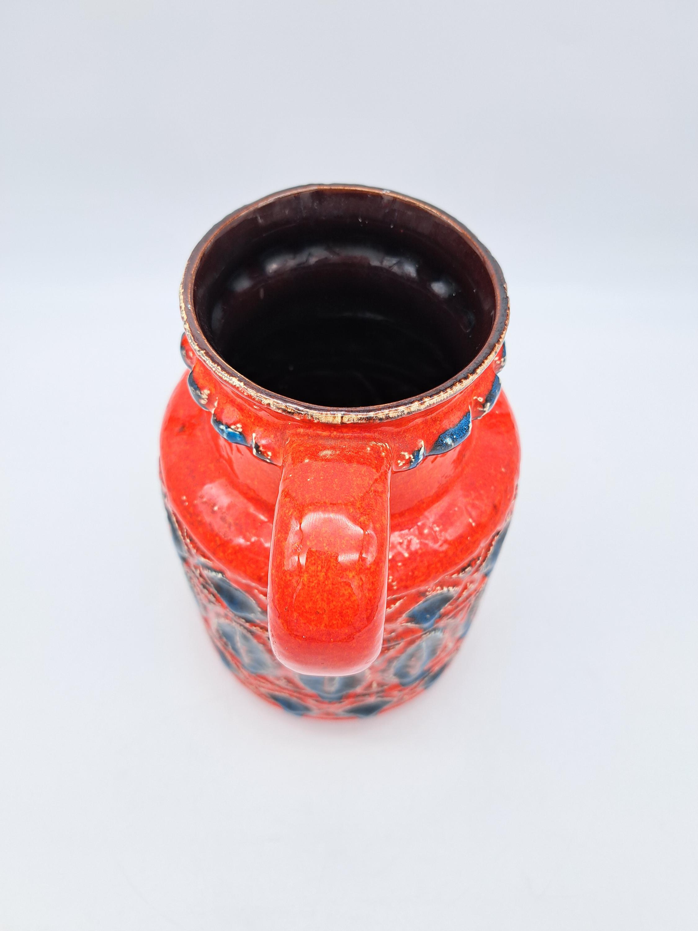 Vintage West German Bay Keramik 93-25 Vase Mid Century