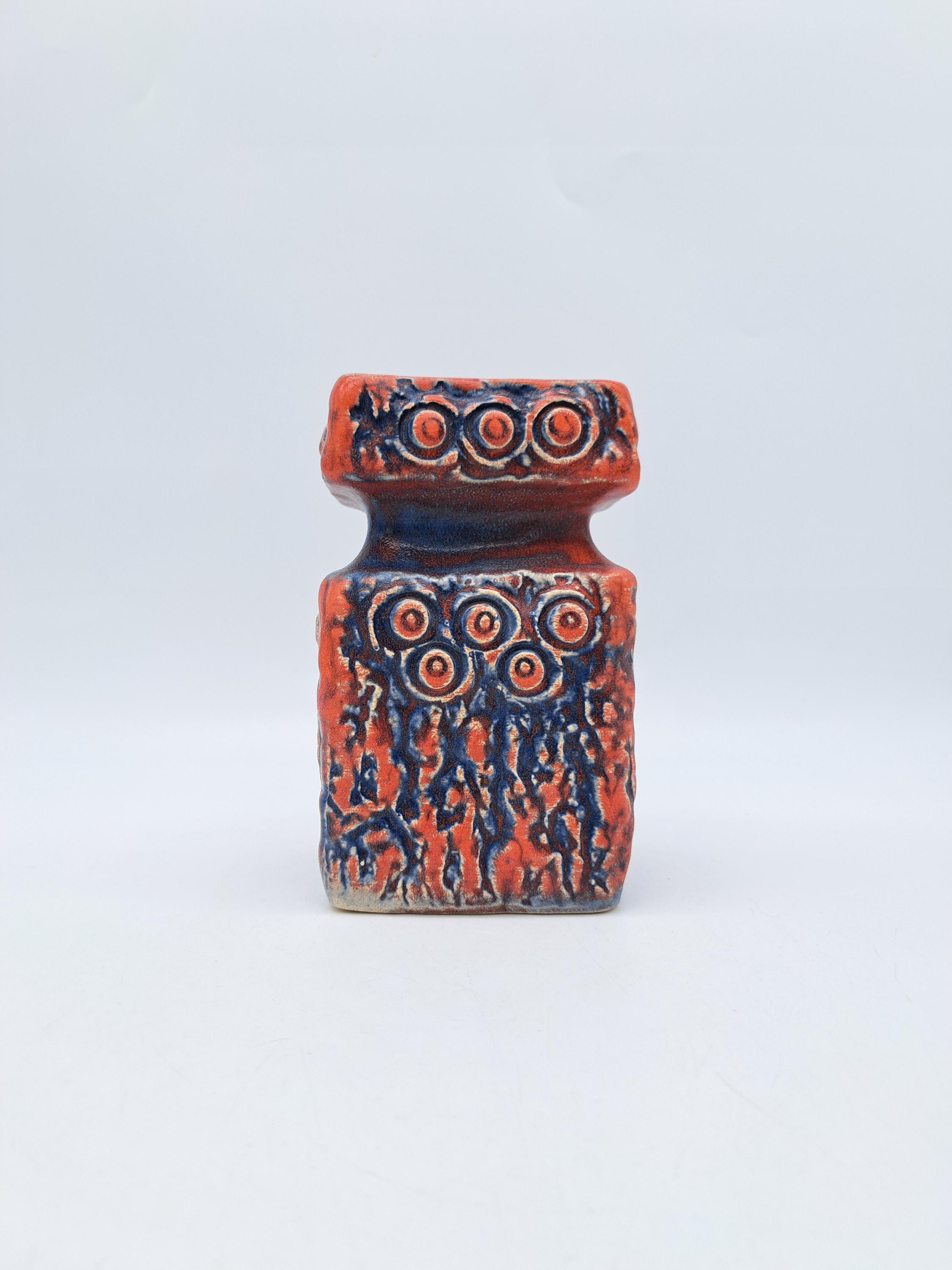 Rare Vintage West German Robot Vase FOHR Keramik No. 381-15