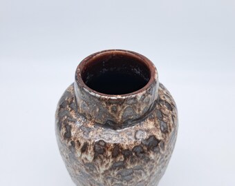 ヴィンテージ 西ドイツ 1960年代 花瓶 ショイリッヒ 549-21 メタリック