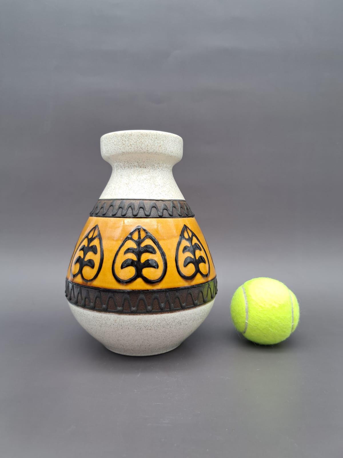 Vintage West German Fat Lava Vase Dümler & Breiden 165-20 Mid