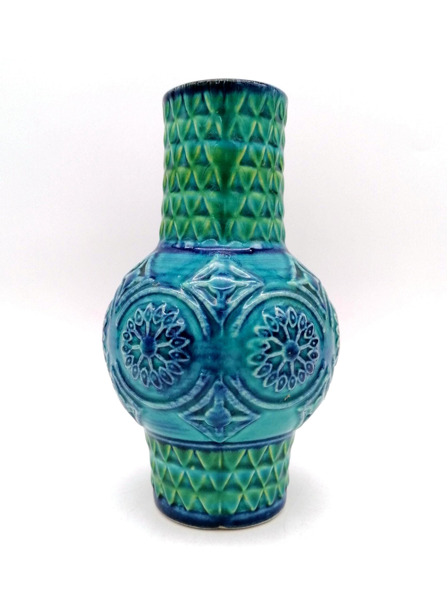Rare Vintage West German Mid Century Vase Bay 63-20 Mid