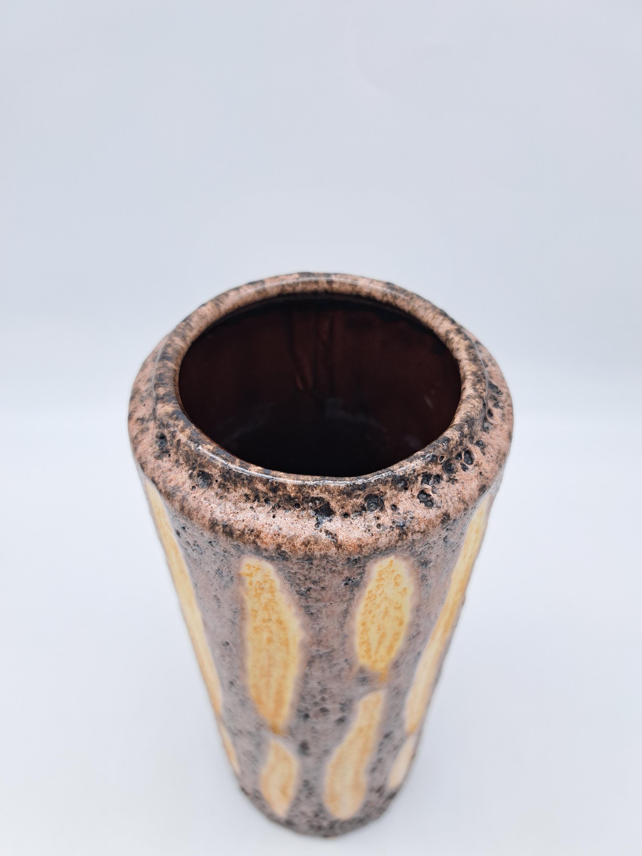 希少なヴィンテージ西ドイツ製ファットラバ花瓶 ショイリッヒ