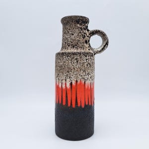 Vintage West German Fat Lava Vase Made by Scheurich. Shape Number