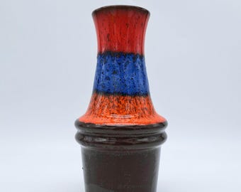Scheurich West German Pottery Vase 209-18 - WGP Retro Vintage Fat