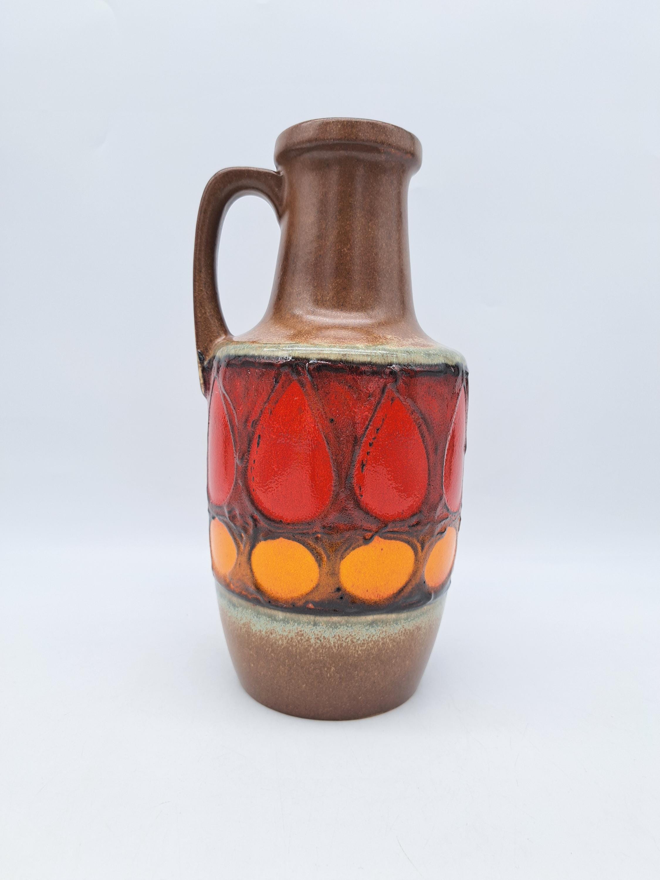 Vintage West German Scheurich Vase 404-26 Mid-century Pottery