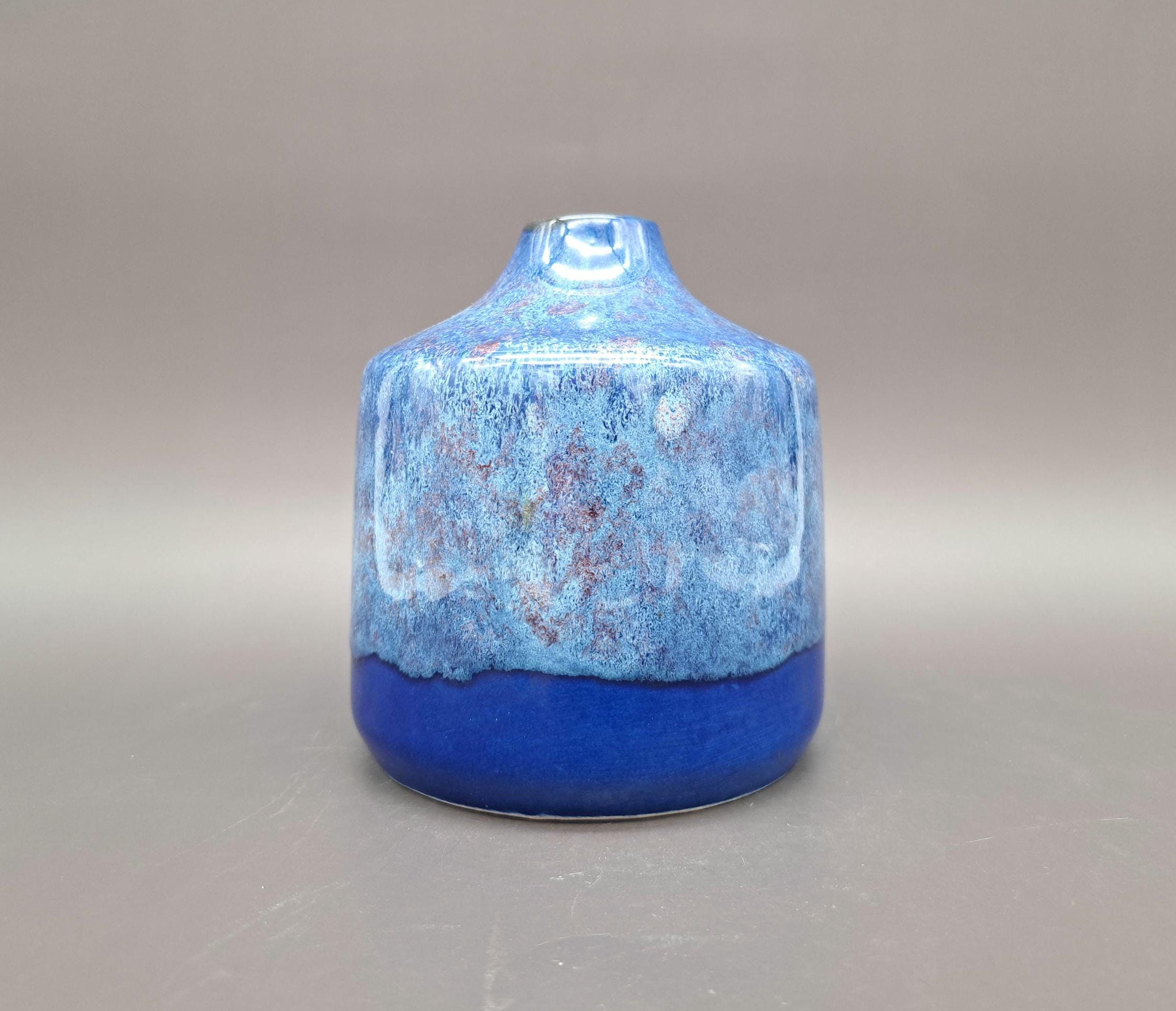 東ドイツ Strehlaの花瓶】Fat Lava 284