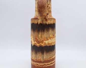 Vintage W-germany Scheurich 401-28 Fat Lava Vase Mid Century