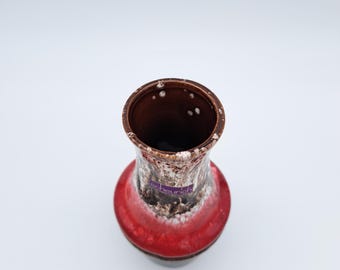 ヴィンテージ 花瓶 Scheurich 209-18 Fat Lava Vintage German Scheurich Vase 209-18 Fat Lava Mid Century Pottery