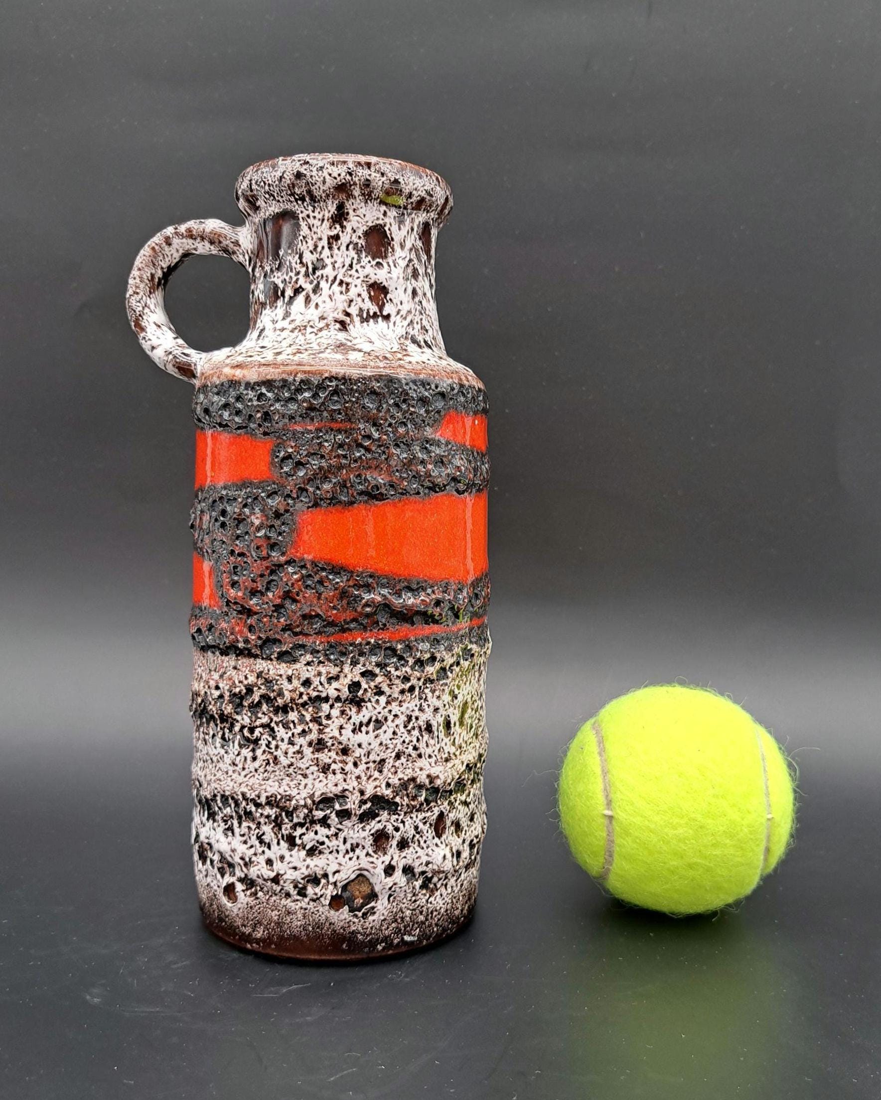 工芸品 70s Fat Lava wave Marei Keramik - Fat Lava - WGP / 西ドイツ | - FLOLF