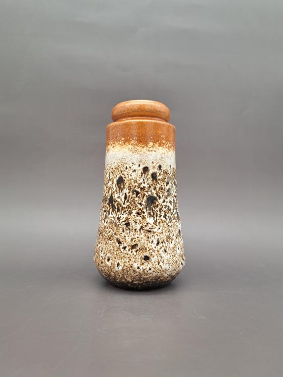 ヴィンテージ 花瓶 Scheurich 209-18 Fat Lava ヴィンテージ 花瓶 Scheurich 209-18 Fat Lava Fat lava Scheurich 209
