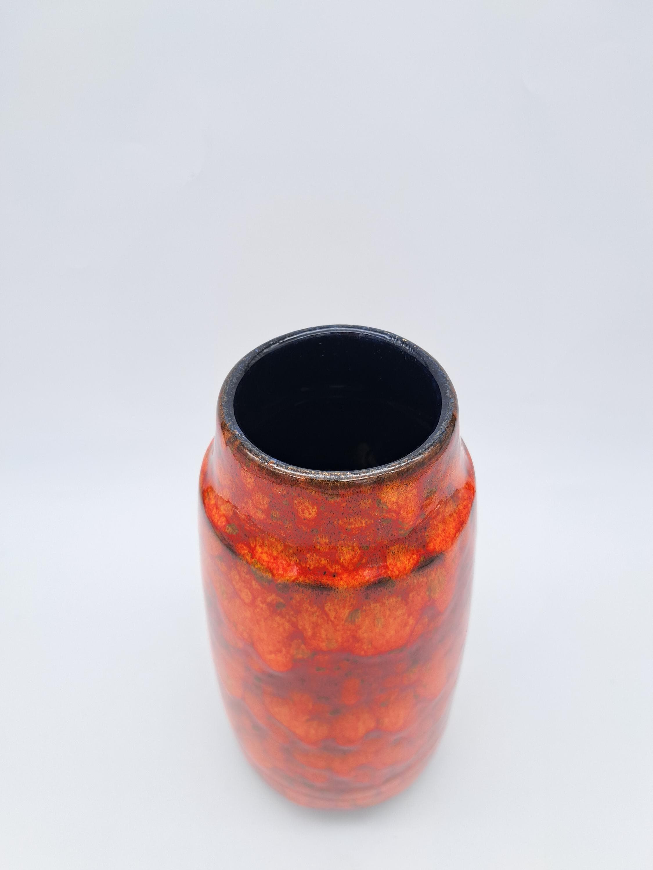 Retro Scheurich Vase Model 203-26 Ceramics From the 60s Vintage