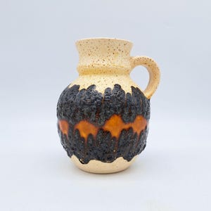 East Germany Fat Lava by VEB 東ドイツ ヴィンテージ Retro West German Bay Keramik Vase - Fat Lava Decor 71 17
