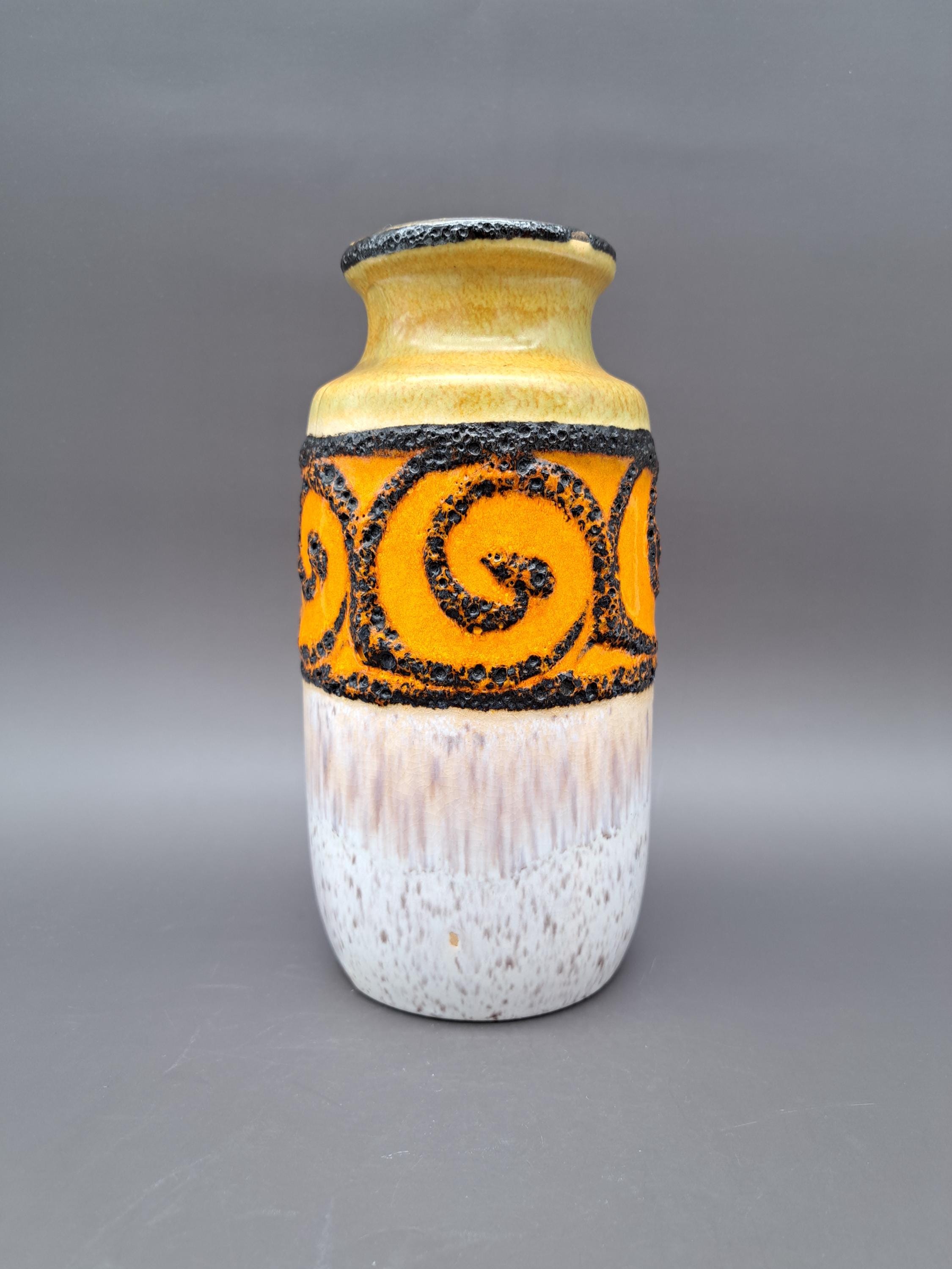 Rare Vintage West German Scheurich Vase Numbered 213-20 MCM