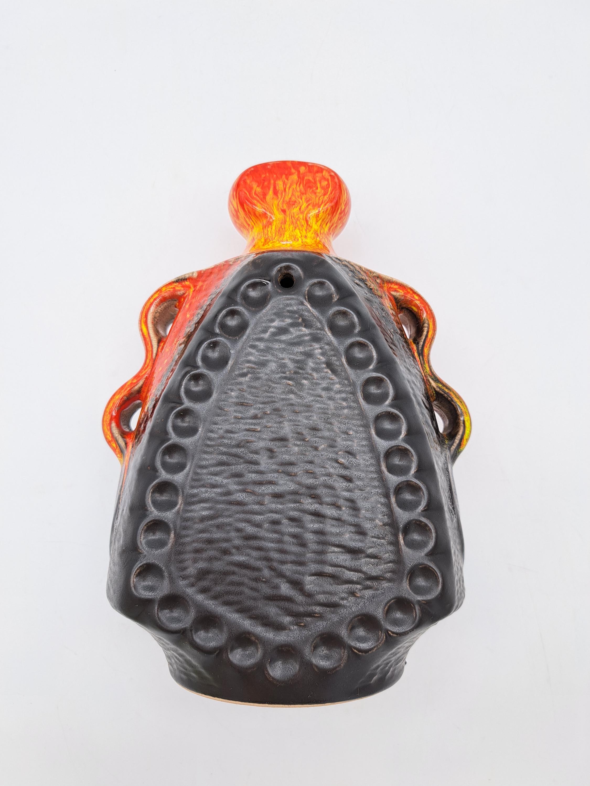 美しいヴィンテージ西ドイツ製BAYキャンドルスティック319-25ミッド