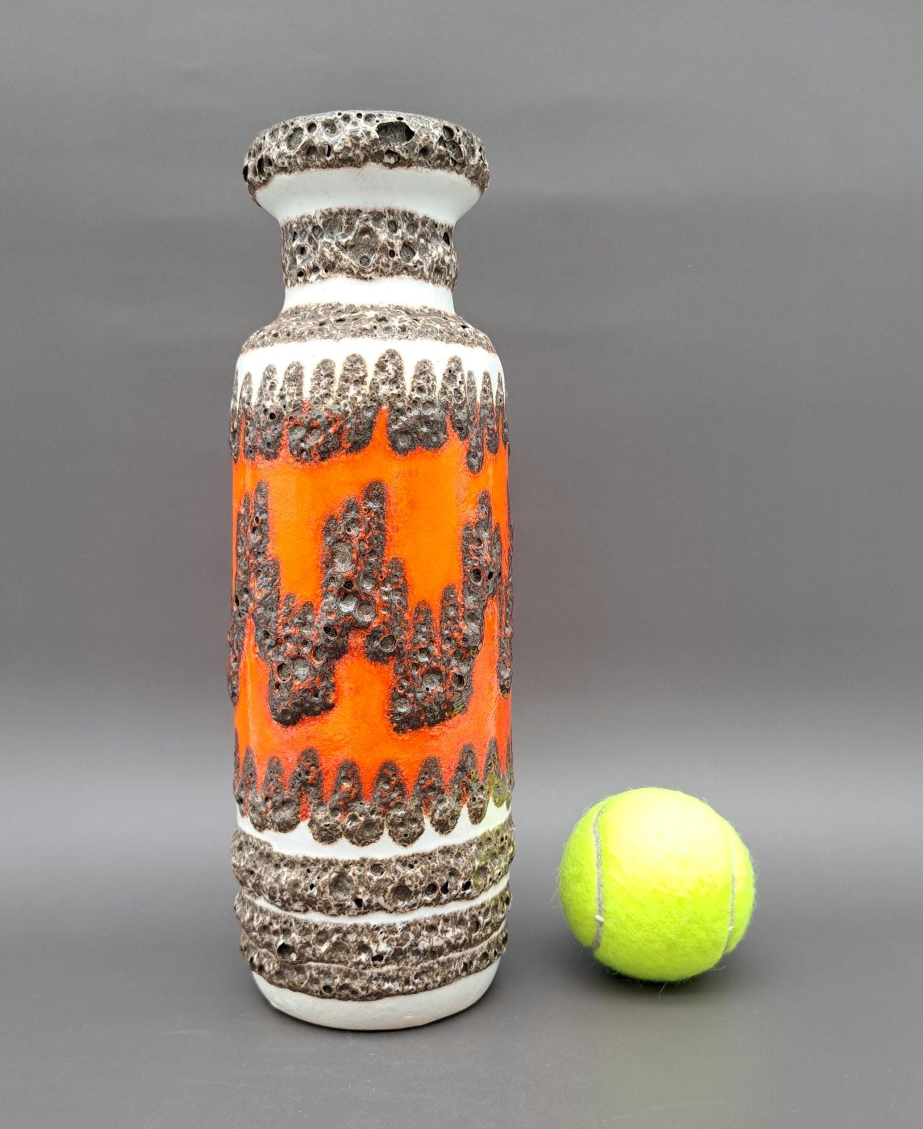 希少なヴィンテージ西ドイツ製ファットラバ花瓶 ショイリッヒ 200-28