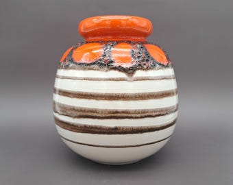 シューリッヒ ファット ラバ 西ドイツ陶器 花瓶 284-19 - WGP