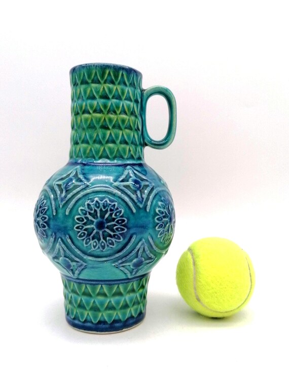 Rare Vintage West German Mid Century Vase Bay 63-20 Mid