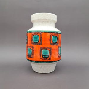 Vintage West German Ceramic Dümler & Breiden Vase 108-20 Mid-Century Pottery 1970s MCM Design WGP Ceramics