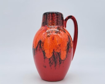 Rare Vintage West German Scheurich Fat Lava Vase Numbered 213-20