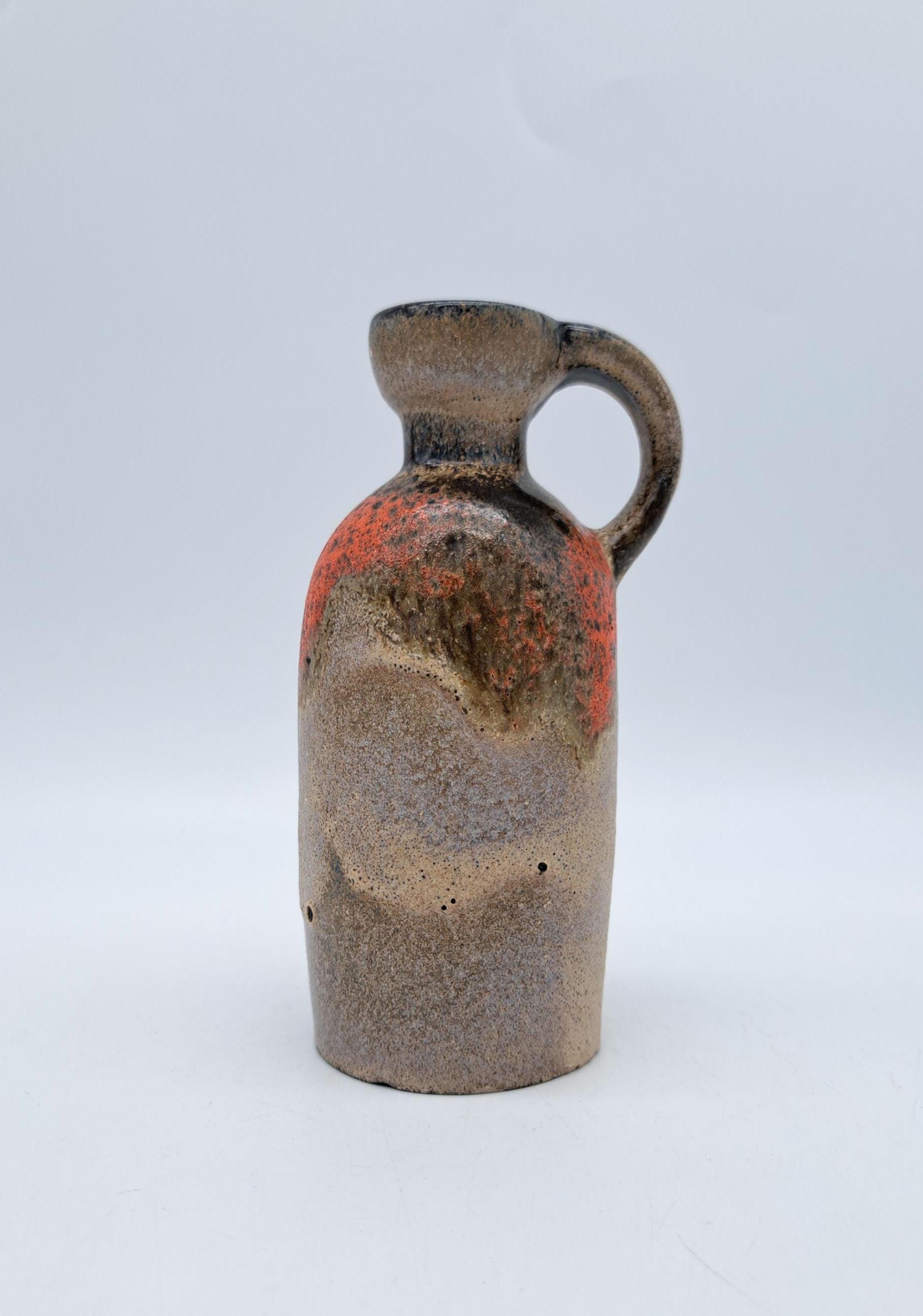 ヴィンテージ 西ドイツ Ruscha 花瓶 No. 321/2 ミッドセンチュリー陶器