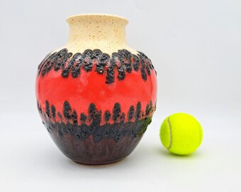 工芸品 Vintage Bay Keramik West German Vase Vintage West German Bay Keramik 93-25 Vase Mid Century