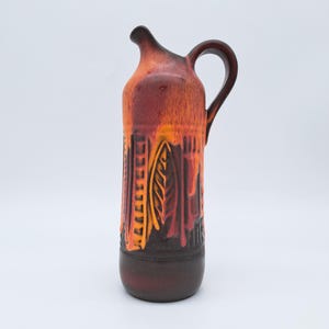 Beautiful Retro Carstens Tönnieshof 7323-25 vase Mid Century Pottery Vintage West Germany MCM