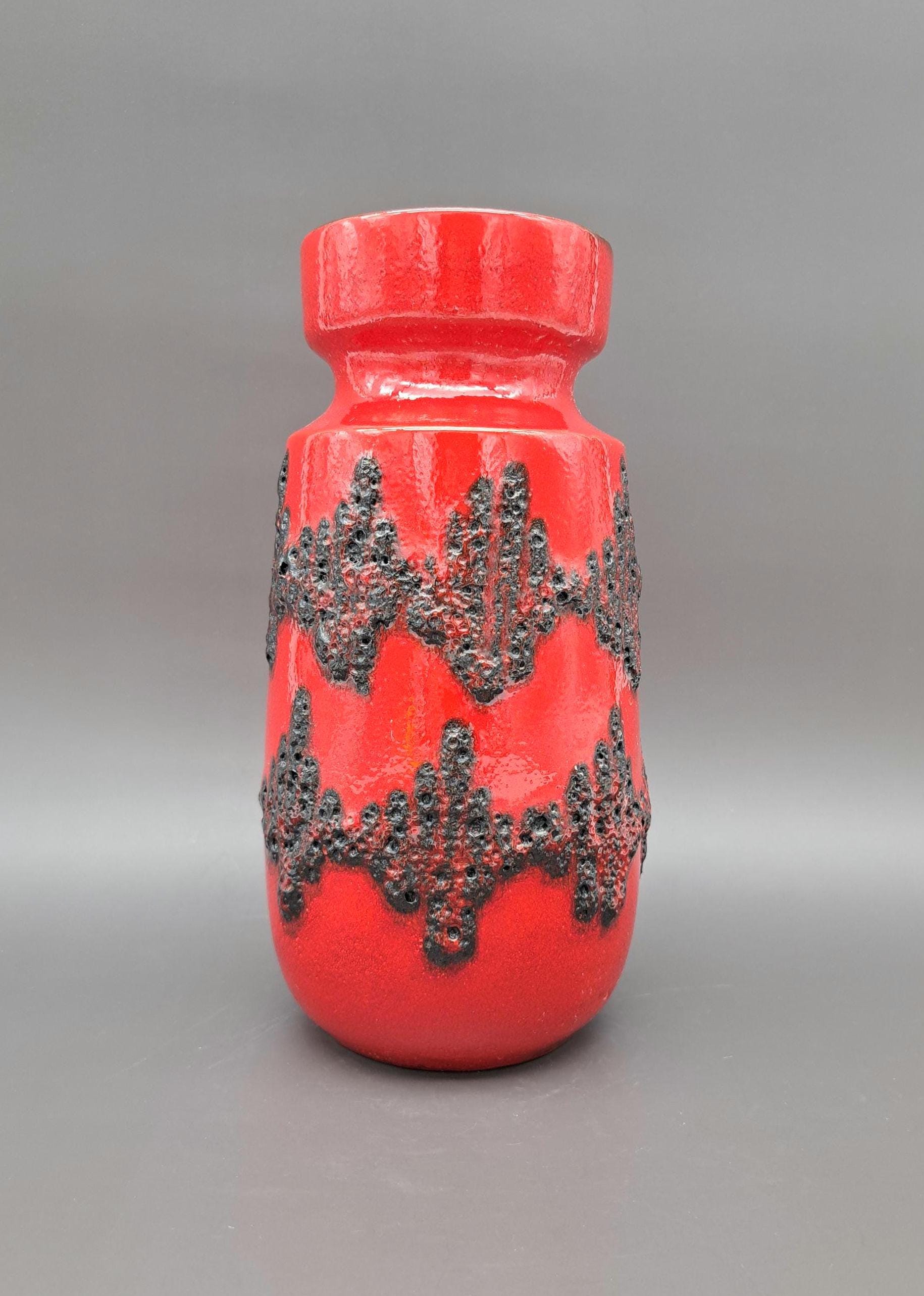 ヴィンテージ 西ドイツ製 ショイリッヒ ファットラバ花瓶 ミッド