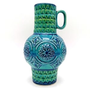 Rare Vintage West German Mid Century Vase Bay 63-20 Mid