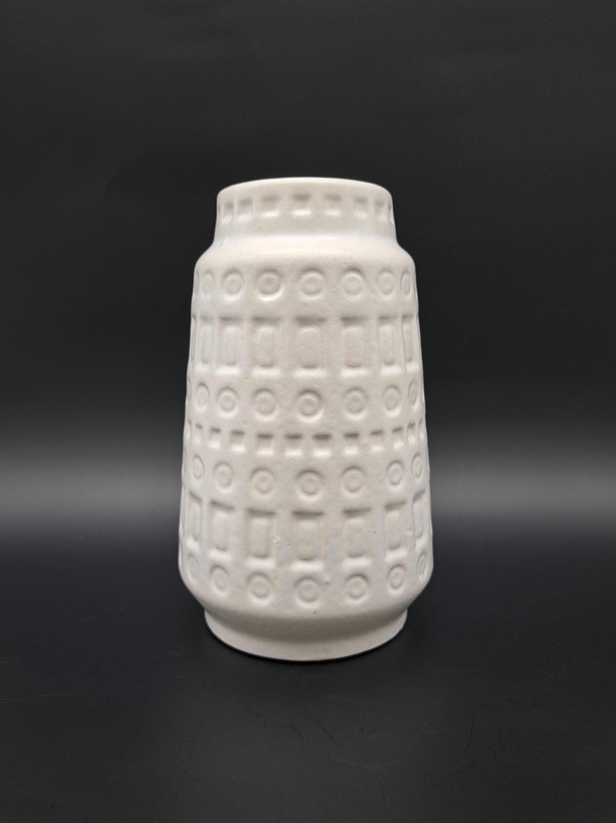 ヴィンテージ 西ドイツ ショイリッヒ インカ 花瓶 260-18 ホワイト