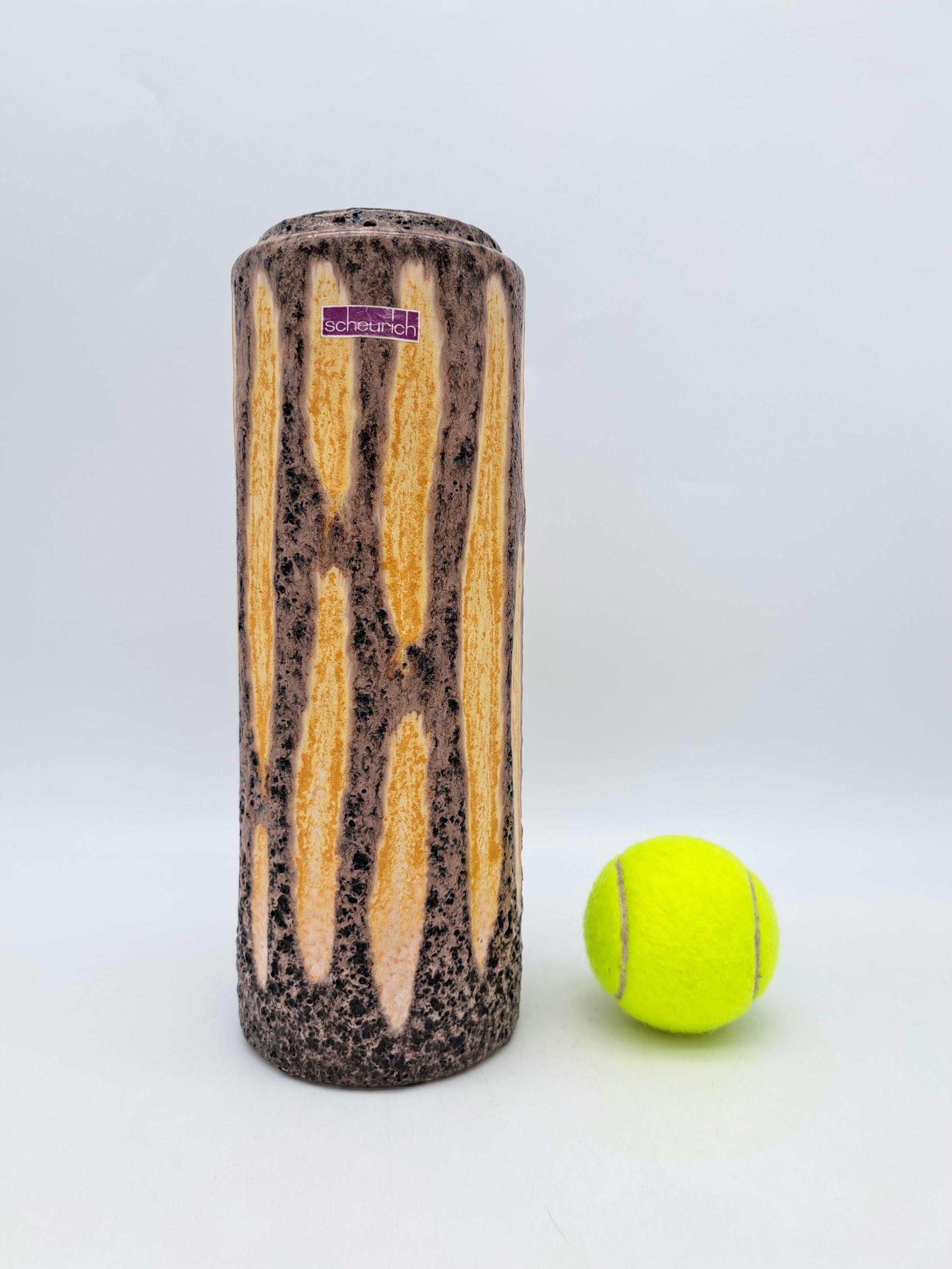 希少なヴィンテージ西ドイツ製ファットラバ花瓶 ショイリッヒ