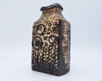 Vintage West German Fat Lava Vase Made by Jasba. Model Number N900