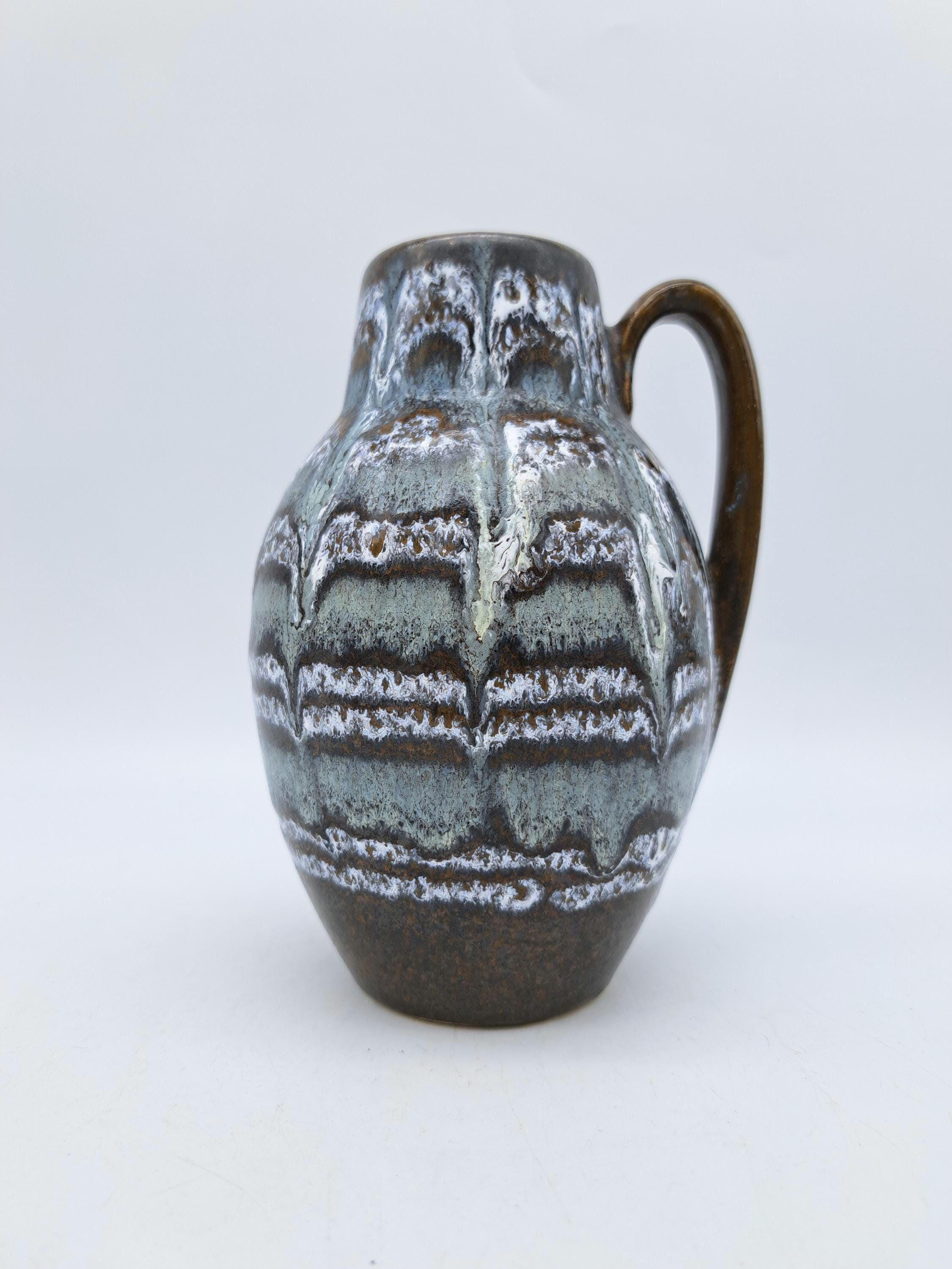 西ドイツ製 ヴィンテージ 花瓶 Scheurich 414-16 レア ヴィンテージ 西ドイツ シューリッヒ 花瓶 414-16 コレクター