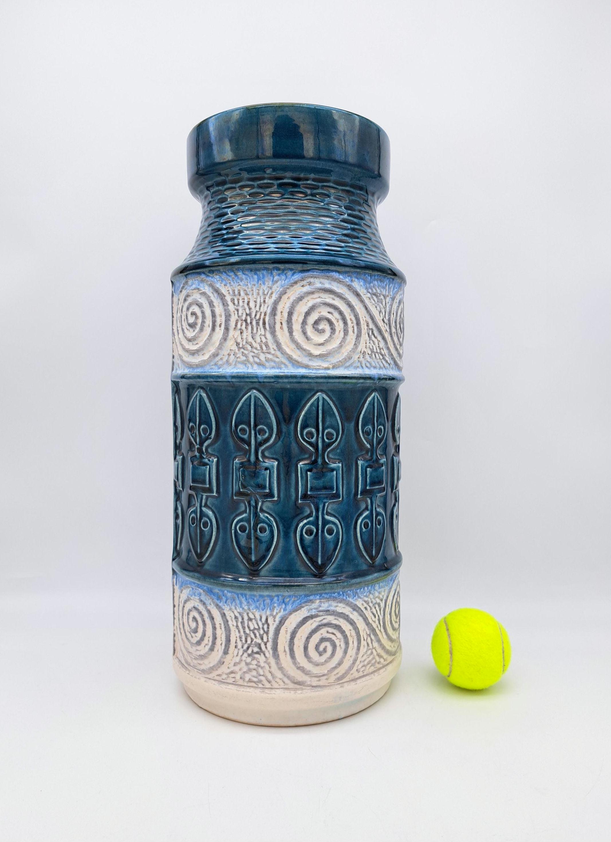 工芸品 Vintage Bay Keramik West German Vase Vintage West German Bay Keramik 93-25 Vase Mid Century