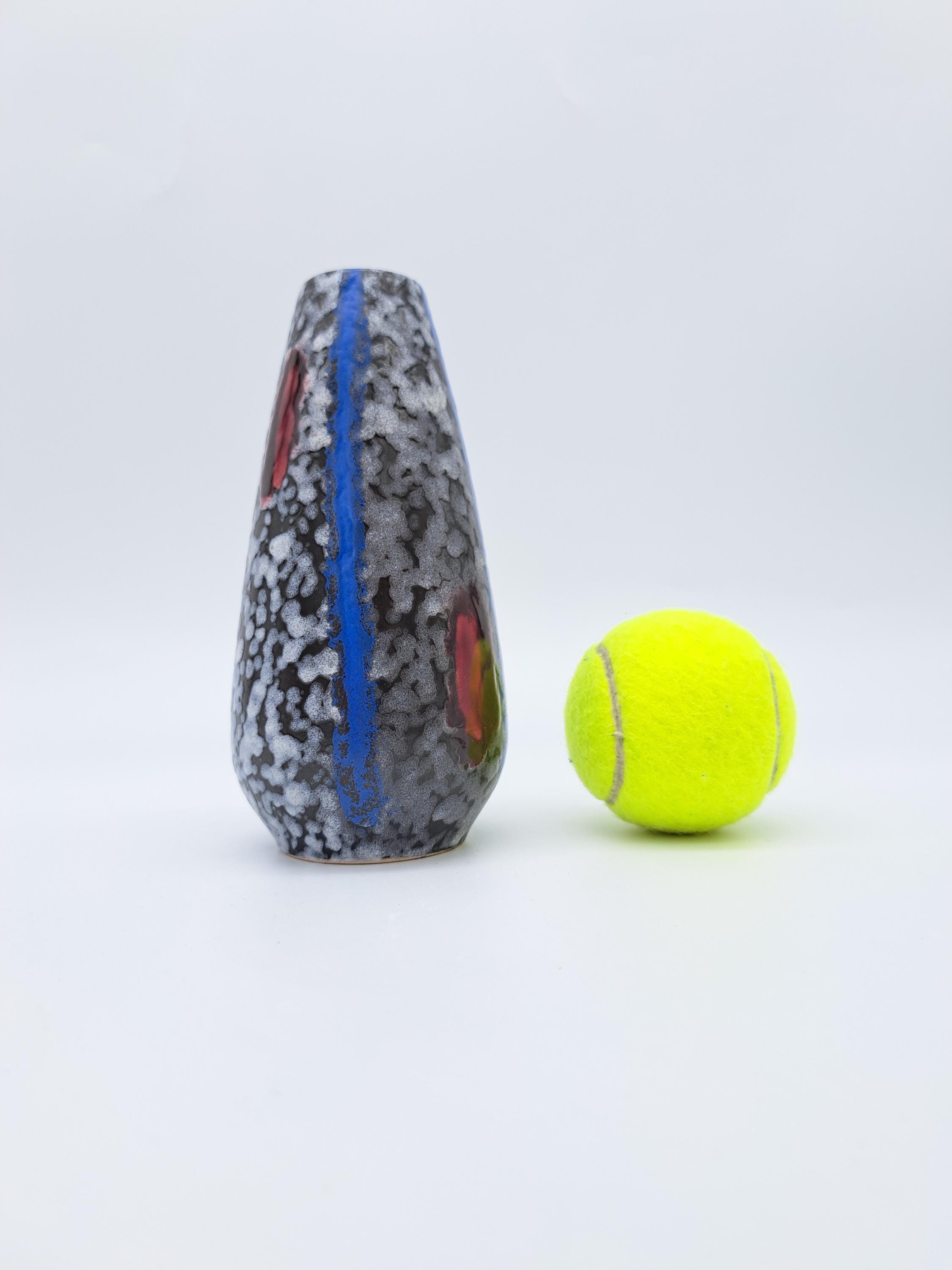 ヴィンテージ 西ドイツ ミッドセンチュリー 花瓶 105-6 ミッド