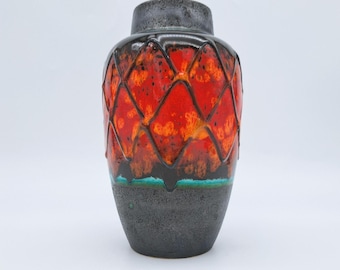 Scheurich •231-15 •W.Germany •Fat Lava Vintage West German Fat Lava Vase Scheurich 231-15 Mid-century