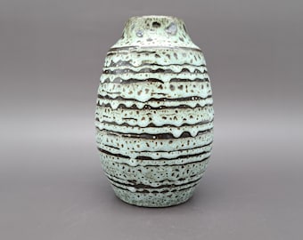 希少なヴィンテージ西ドイツ製ファットラバ花瓶 Jasba N04 10 22