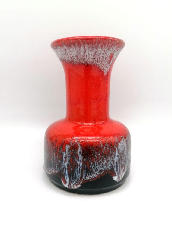fatlava jasba 花瓶 Fat Lava / JASBA Keramik / Schrumpfglasur 218-2