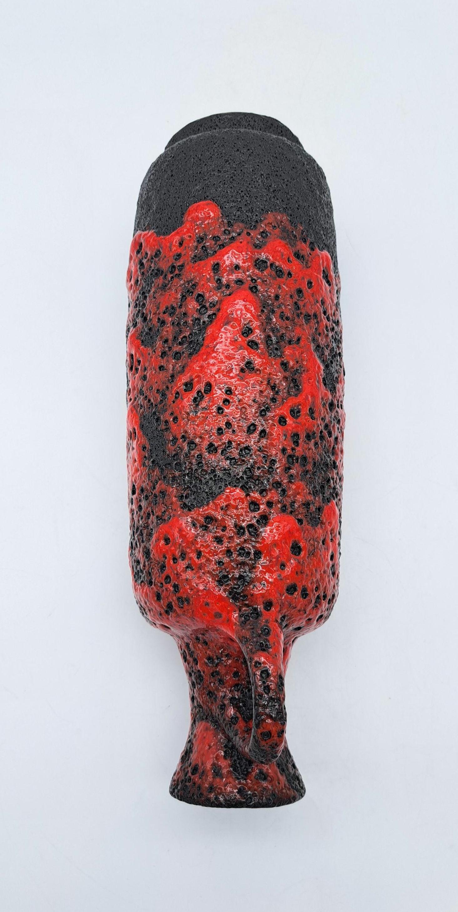 Vintage West German Fat Lava Vase Elma Ceramics 413/30 MCM