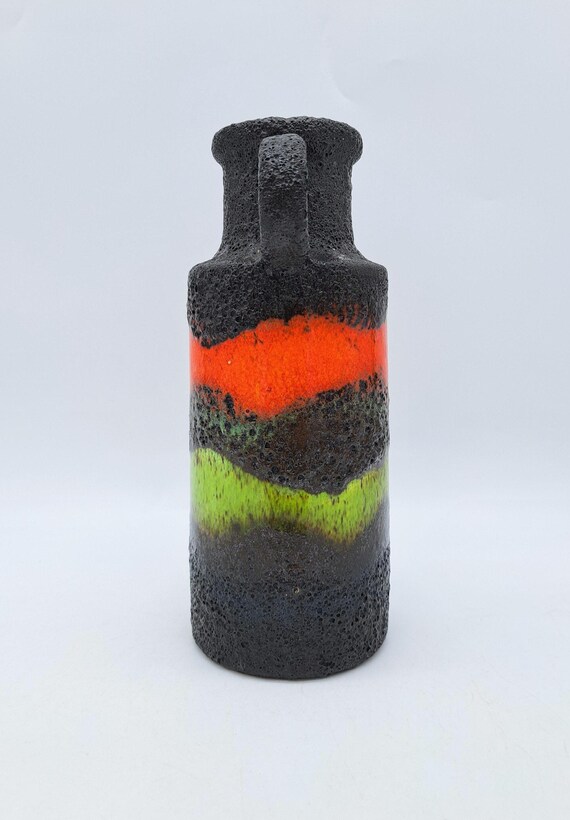 【Fat Lava】Scheurich 花瓶　ファットラバ　401−20 FAT LAVA Vase Scheurich 401-20 Mid Century Ceramics WGP Vintage W